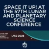Space It Up! at LPSC