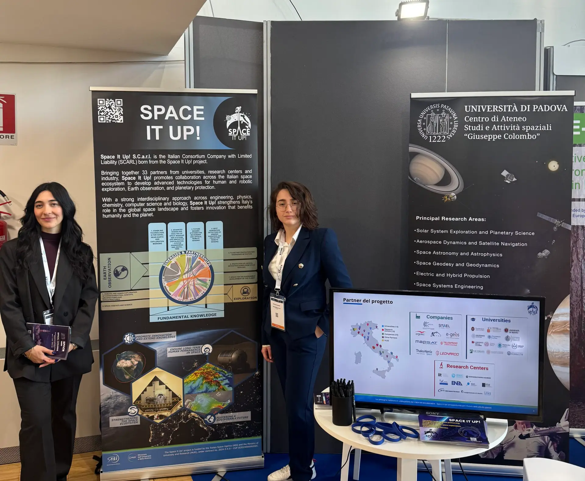 Space It Up! at Space Meetings Veneto 2026 in Venice discussing AI, sustainability and Space Situational Awareness with the European space community.
